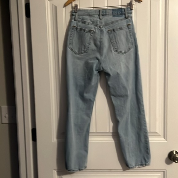 Abercrombie & Fitch The Ankle Straight Ultra High Rise Jeans Size 4 or 27 - Picture 3 of 4